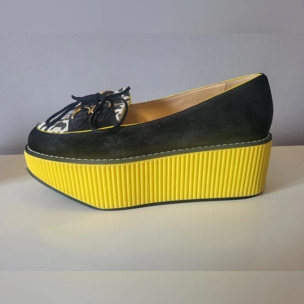 Charlotte Olympia Platform Loafers, Size 36